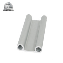 Perfil de aluminio Keder anodizado de doble carril ZJD-KD101 de alta calidad